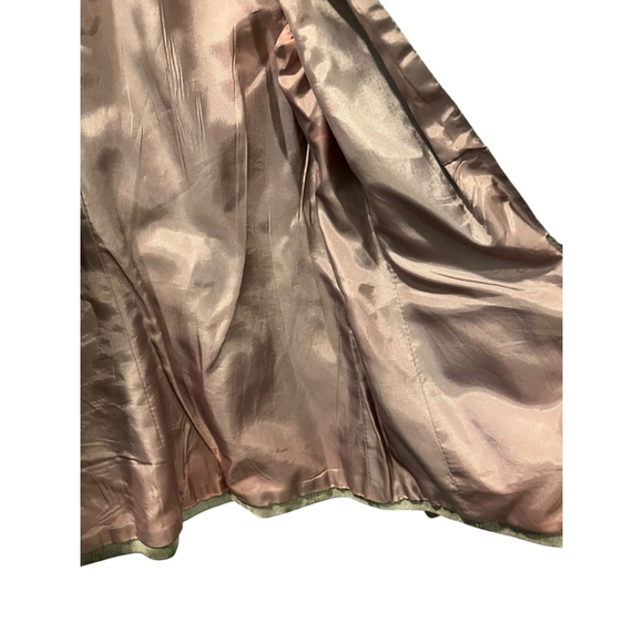 Vintage West Wind Leather Gray Jacket Women's Size 13/14 Lined Pockets Casual - Picture 6 of 9